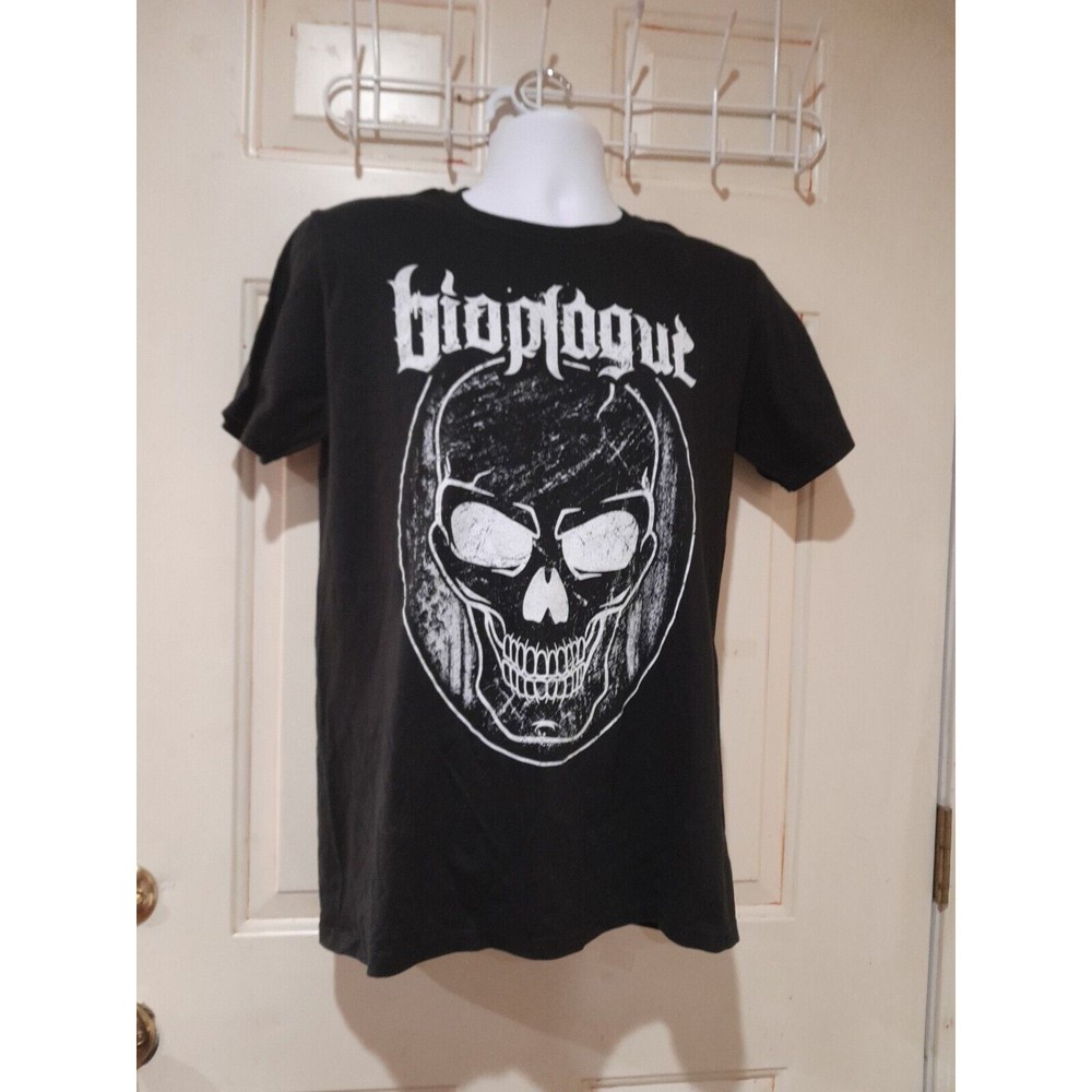 Bioplague Rock Band T Shirt, Black, Size M, Seattle